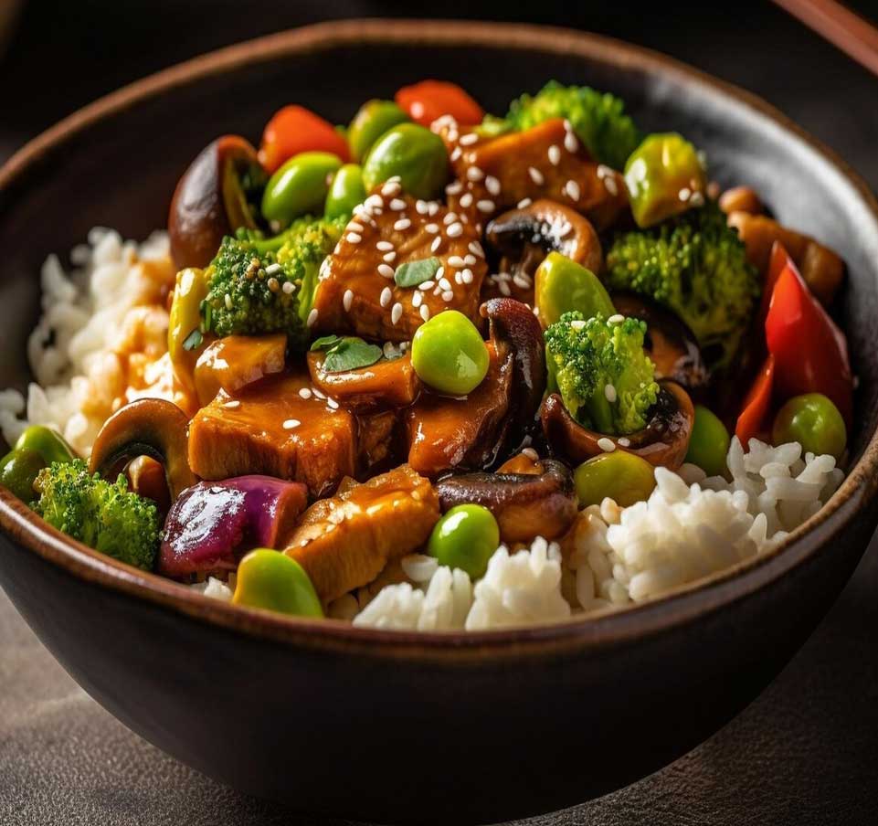 Stir Fried Chicken Teriyaki
