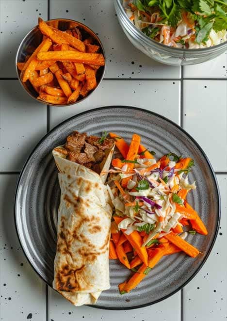 Crispy Buffalo Chicken Wrap